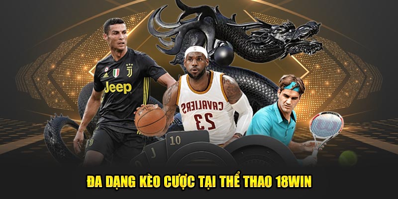 Đa dạng kèo cược tại thể thao 18Win