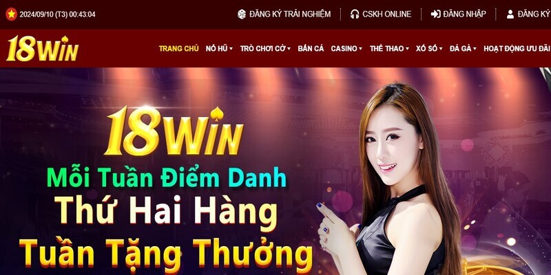 Chăm sóc khách hàng 18win luôn tận tâm chuyên nghiệp