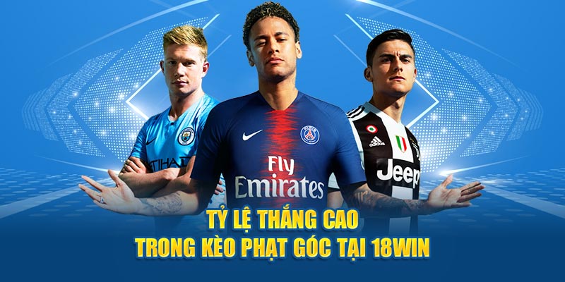 Tỷ lệ thắng cao trong kèo phạt góc tại 18Win